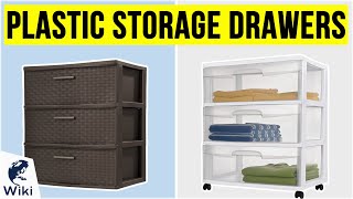 10 Best Plastic Storage Drawers 2020 [upl. by Orion789]