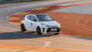 My First fast lap at Motorland with GR Yaris and A052 tyres 2126 Later improved to 2118 [upl. by Acirre]