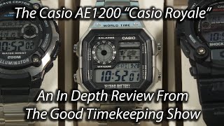 Casio Royale Watch InDepth Review The Good Timekeeping Show [upl. by Layton]