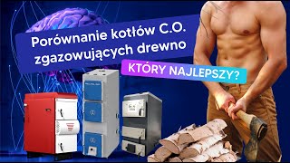 Kotły CO na drewno 🪵🪓 porównanie kotłów zgazowujących drewno  ExpertMAX [upl. by Atnas]