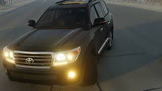 KVPV  DollarsSlowed ReverbBEAMNG DRIVETOYOTA LAND CRUISER 200 FULL BUNKER [upl. by Alhahs]