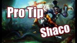 Pro Tip Shaco  Using boxes properly to take down Towers faster  High Elo Season 3 LoL [upl. by Keare941]