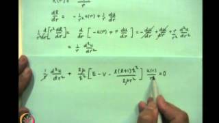 Mod06 Lec19 The Hydrogen Atom Problem [upl. by Idak]