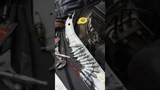 20062011 Dodge Challenger rt spark plug change [upl. by Ilyssa]