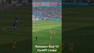 Leeds Fans Go Mental After Ramazani Goal leedsunitee leeds lufc marchingontogether mot ccfc [upl. by Trace]