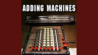 Old Fashioned Adding Machine Calculator in a Large Room [upl. by Speroni]