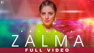 Zalma  Priya Official Video Punjabi Song 2022  GK Digital  Geet MP3 [upl. by Alonzo616]