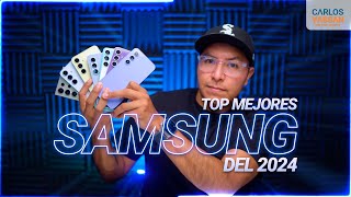 Top MEJORES teléfonos SAMSUNG que puedes comprar 2024 [upl. by Ihsar963]