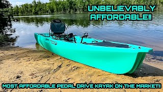 The LARGEST Fishing Kayak With Pedals at THIS PRICE on the Market [upl. by Tory]