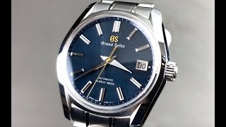 Grand Seiko HiBeat SBGH273 BLUE Dial quotFallquot Seasons Grand Seiko Watch Review [upl. by Ethbun]