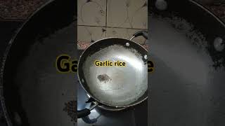 Garlic rice😋tastyrecipessimplericerecipetastyricevarietyricerecipeeasysimplerecipegarlicrice [upl. by Eolanda]