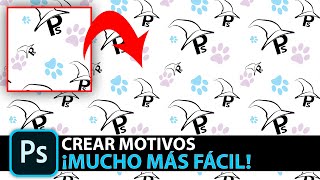 Nueva herramienta para crear motivos en Photoshop ¡NUNCA FUE TAN FÁCIL [upl. by Earissed]