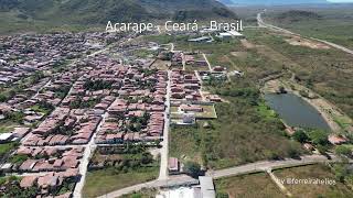 Voo Panorâmico em Acarape Ceará Brasil  Filtro ND 32 Mini3Pro [upl. by Aened]