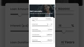 How To Use Education Loan EMI Calculator  Student Loans to Study Abroad [upl. by Consolata]