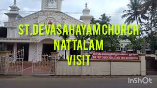 StDevasahayam Church Nattalam visit [upl. by Lumbye483]