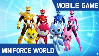 Miniforce World Official Miniforce Mobile Game released [upl. by Imot]