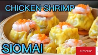 TRENDING SIOMAI RECIPECHICKENampSHRIMPampyummy SAUCEhappytummy [upl. by Reamy]