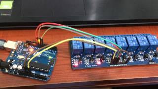 5V 8 Channel Relay Module For Arduino from banggoodcom [upl. by Neerroc968]