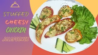 Stuffed chicken cheesy jalapenos [upl. by Asilam122]