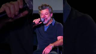 Andy Serkis brings his characters to life on stage at fanx lotr kingkong planetoftheapes [upl. by Ahsiatal]