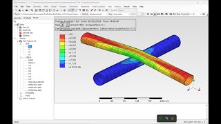 Colliding Pipes using Prepomax [upl. by Ailaht]