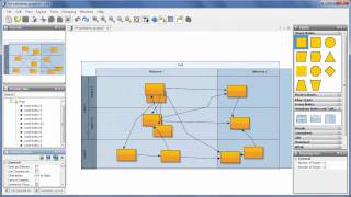 yEd Graph Editor in 90 seconds [upl. by Liek712]