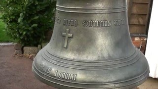 Victorian Reclaimed Mears of London Antique Bronze Church Bell  UKAA [upl. by Ecnahc]