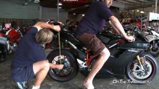 2008 Ducati 1098S Suspension Evaluation [upl. by Olli]