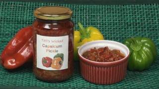 Capsicum Bell Pepper Pickle Recipe [upl. by Llezom]