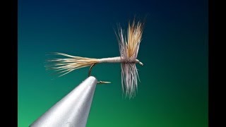 Fly Tying a Grey Wulff dry fly with Barry Ord Clarke [upl. by Jervis]