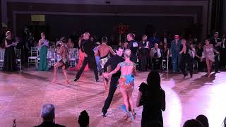 Josh Ochoa and Nadia Dibb  Professional Ballroom competition  July 2024 [upl. by Cosenza]