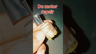 Dc motor repairvideo experiment [upl. by Cleave524]