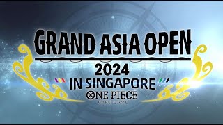 For Asia regions only Official Trailer  ONE PIECE CARD GAME Grand Asia Open 2024 SINGAPORE [upl. by Ruffin859]