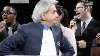 Benny Hinn  Healing Anointing for Arthritis in London 2011 [upl. by Henghold357]