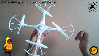 WATER CRASH and Save Mini Camera Aerocraft JXD 392 Quadcopter [upl. by Engdahl]