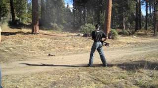 SKS rifle bump fire fully automatic [upl. by Notyalk385]