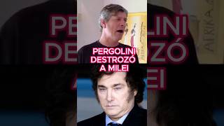 PERGOLINI DESTROZÓ A MILEI pergolini pergo caigaquiencaiga milei mileipresidente educacion [upl. by Dyche]