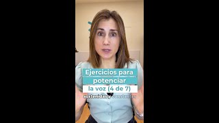 Ejercicios para POTENCIAR la VOZ 🗣️ 4 de 7 Controlar las distancias [upl. by Aneema]