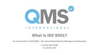 What is ISO 9001 [upl. by Aiyn]