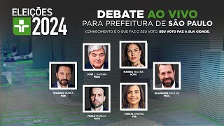 Debate TV Cultura  Eleições 2024 Prefeitura de São Paulo  15092024 [upl. by Silyhp737]