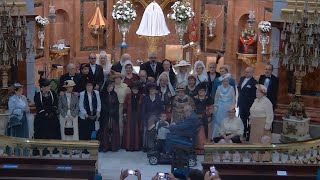 Desde la Basílica de la Caridad Ofrenda Floral de AC de Los Modernistas de Cartagena de Levante [upl. by Bell]