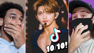 Reacting to SEVENTEEN TikTok Thirsty Edits For The First Time [upl. by Venditti]