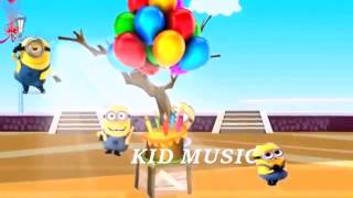 Minions Song Happy Birthday  Music For Kids Happy  Minions Banana Song Full Song HD [upl. by Obediah798]