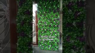 Vartical Garden  Green Grass Installation in Balcony  Artificial Grass Installation Service short [upl. by France229]