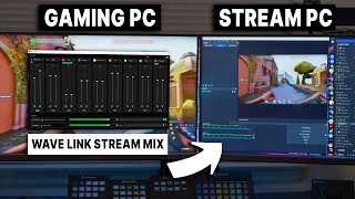 Dual PC Audio Setup with Elgato Wave Link [upl. by Ashby]