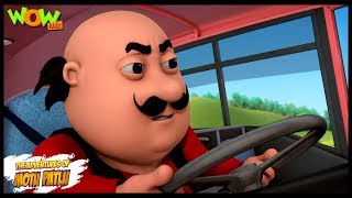 Motu Patlu Cartoons In Hindi  Animated Series  Motu Patlu ki bus  Wow Kidz [upl. by Sachs]