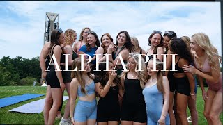 Sorority Recruitment Video 2024  ALPHA PHI  Northern Illinois University [upl. by Treblihp794]