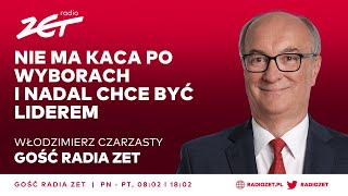 Czarzasty nie ma quotkacaquot po wyborach nadal chcę być liderem Wynik Lewicy to nic nowego dla mnie [upl. by Ojybbob]