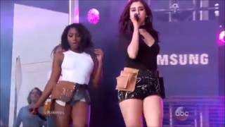 Fifth Harmony  Work From Home Jimmy Kimmel Live Studio Version [upl. by Gierk]