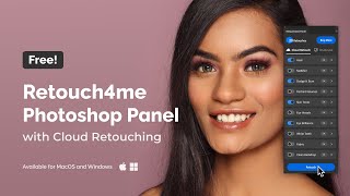 Free Retouch4me Photoshop Panel with Cloud Retouching [upl. by Gnoh]